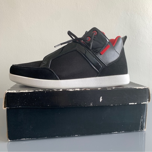 Cadillac mens rant black/red casual shoes size 13 - Picture 2 of 9